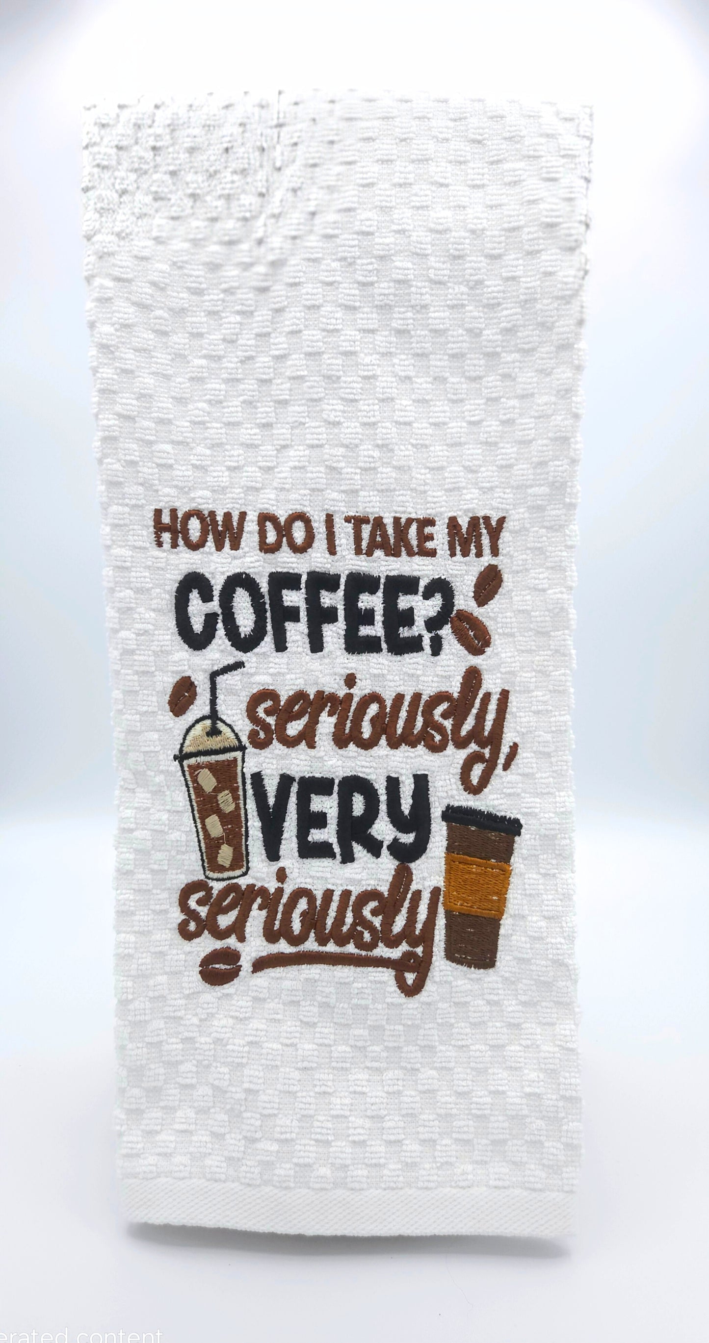 How do I take my coffee?