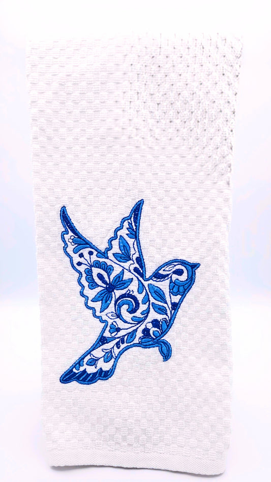 Scandinavian Folk Art Rosemaling Bird