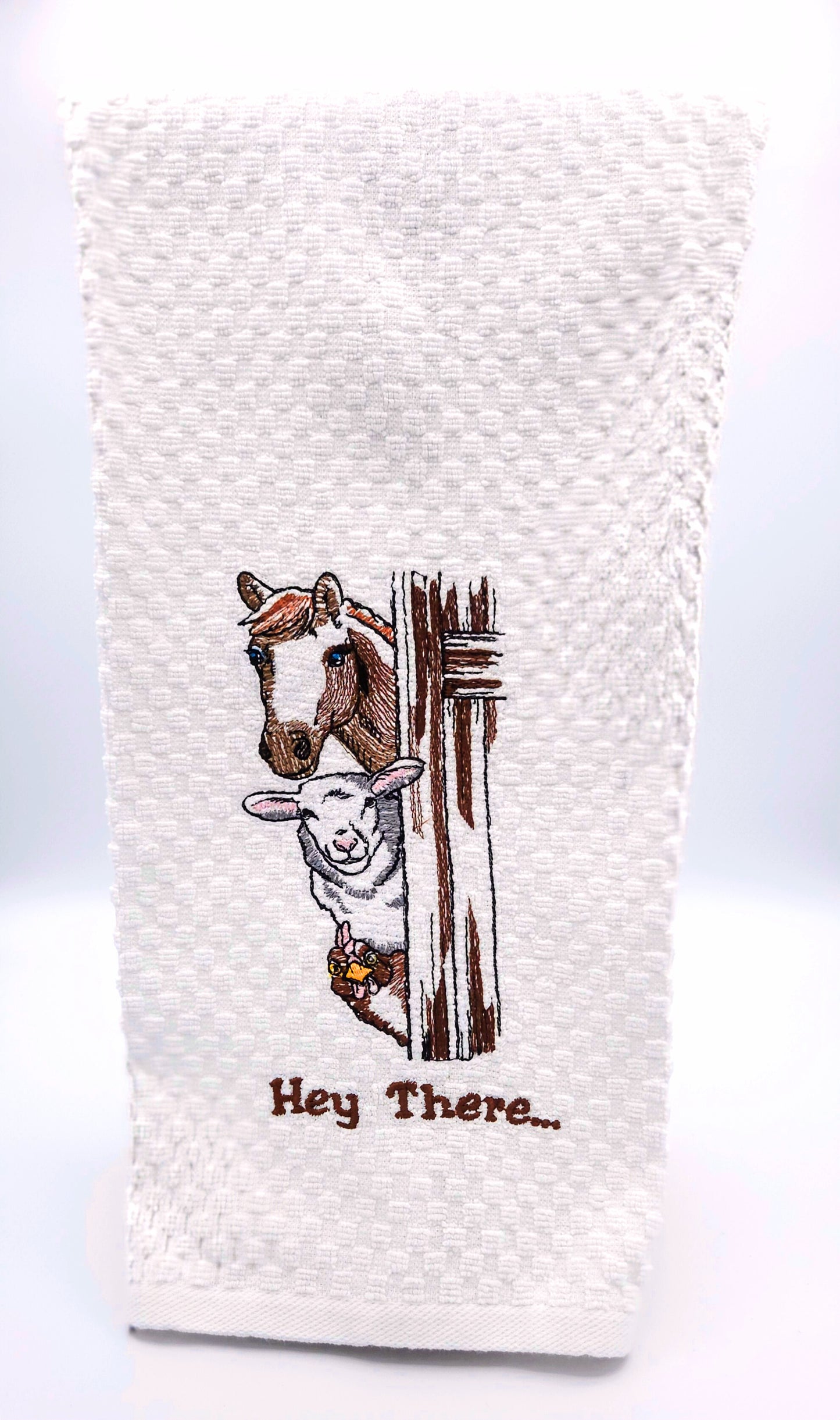 Farm Animals Checking In