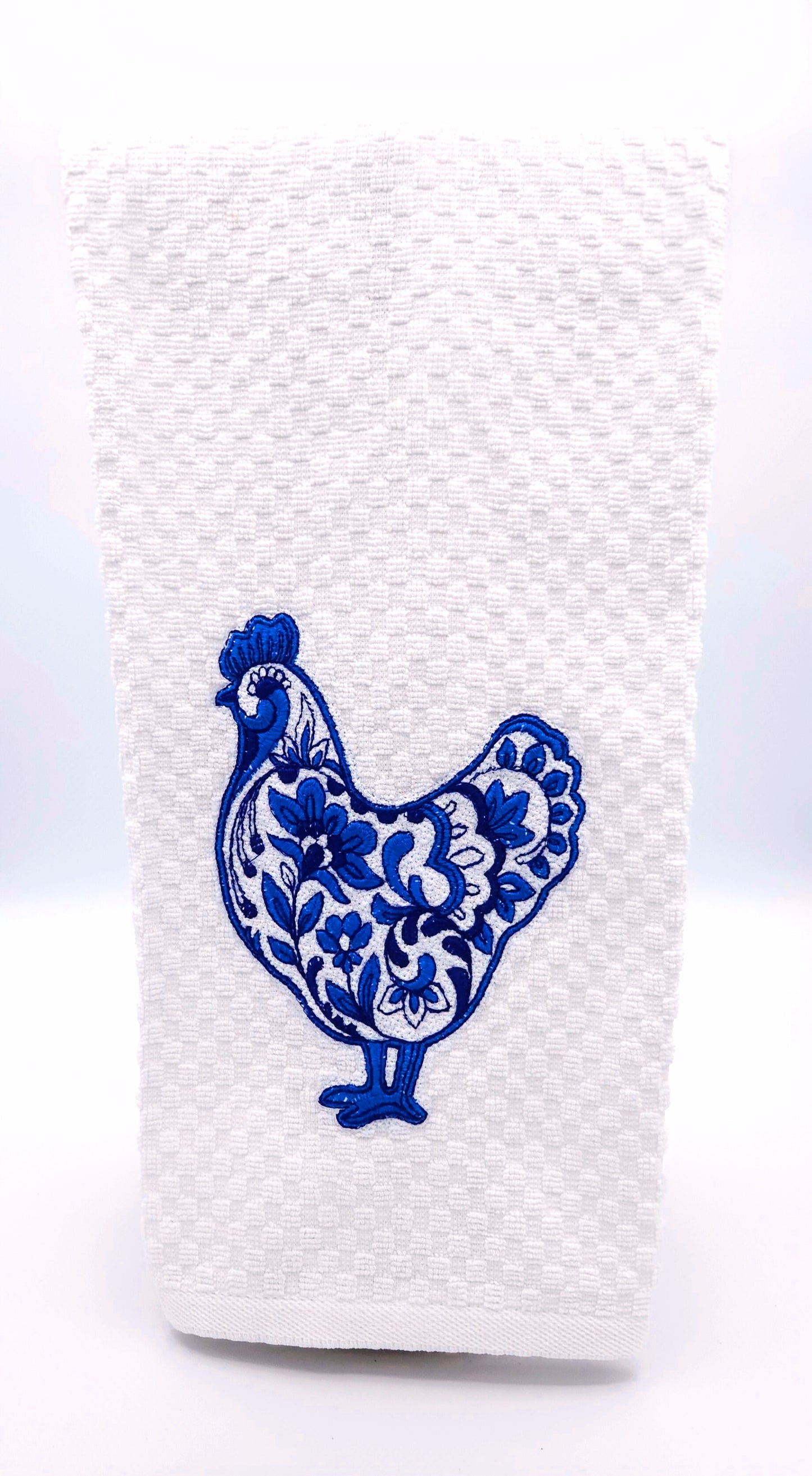 Scandinavian Folk Art Rosemaling Hen