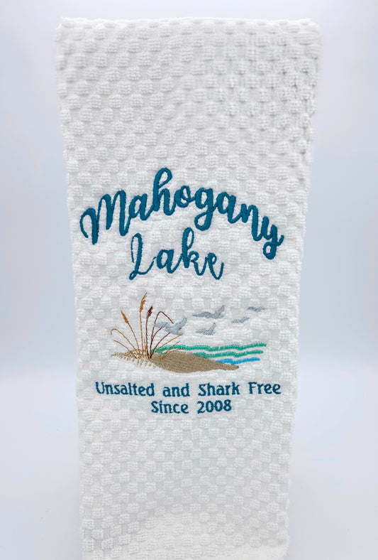 Living our Beach Life,  in Mahogany Lake (Copy)